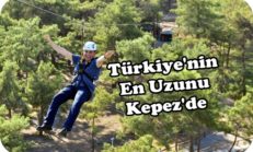 Türkiye’nin En Uzun Zıpline Kulesi Antalya’da Faaliyete Geçti.