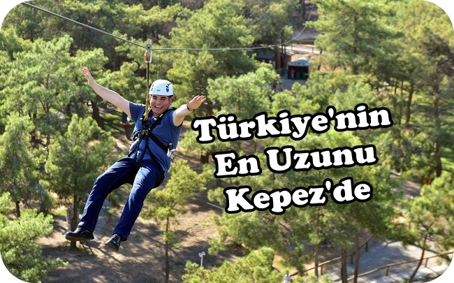 Türkiye’nin En Uzun Zıpline Kulesi Antalya’da Faaliyete Geçti.