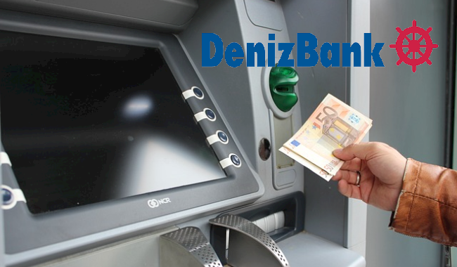 Denizbank ATM Döviz Bozdurma